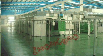 菏澤工程機械噴塗生産線
